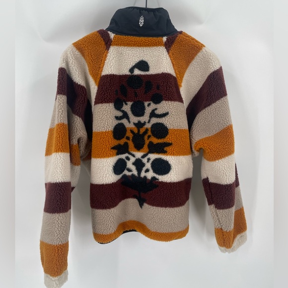 Free People Hit the Slopes Printed Fleece Jacket - Picture 3 of 4
